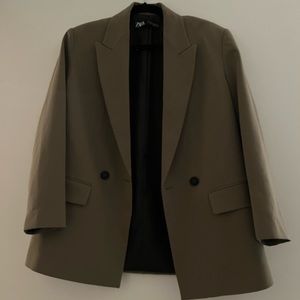 Forest green Zara Blazer